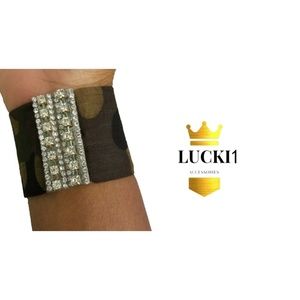 Camouflage Diamond Magnet Bracelet